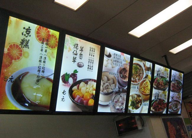 餐廳廣告燈箱招牌如何設(shè)計才能吸引顧客？